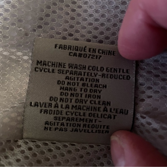 Warehouse One Windbreaker in Medium. Black and white with hot pink highlights. - Picture 6 of 15